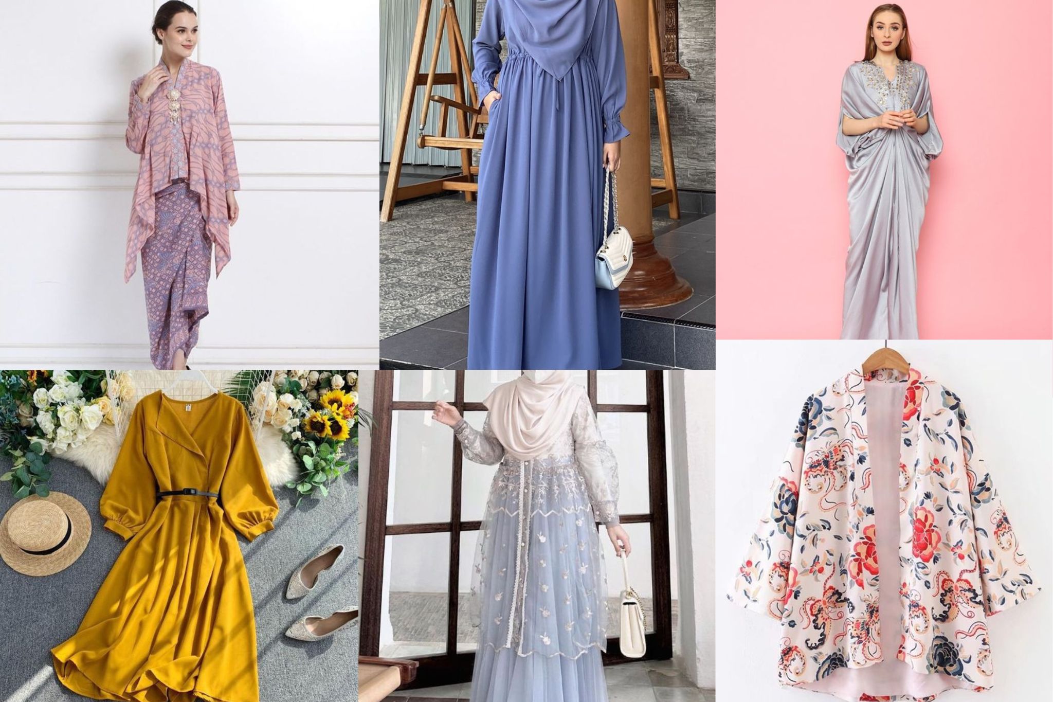 6 Inspirasi Tren Baju Lebaran 2024: Tampil Cantik dan Elegan di Hari Raya