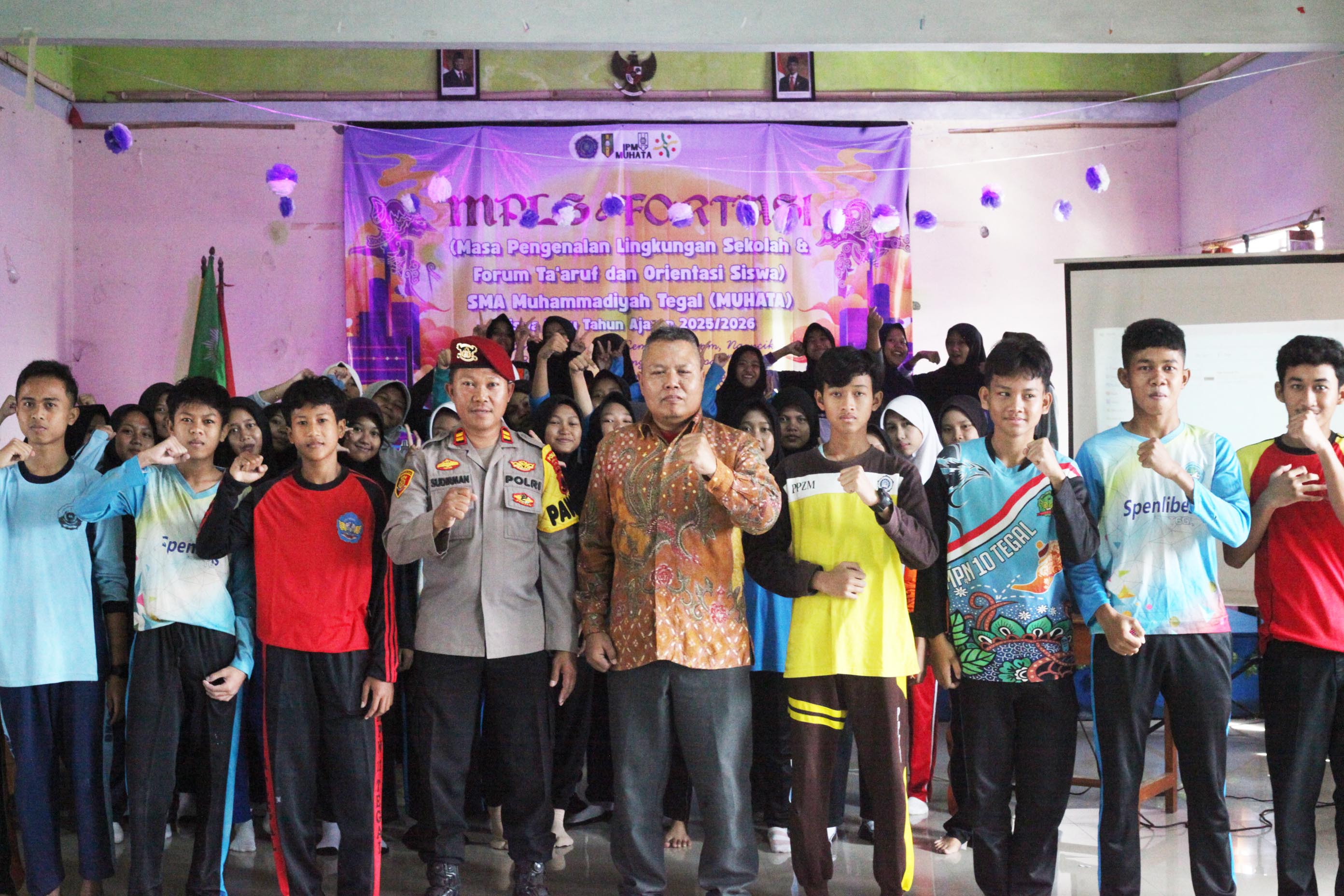 Siswa SMA Muhammadiyah Kota Tegal Komitmen Antinarkoba