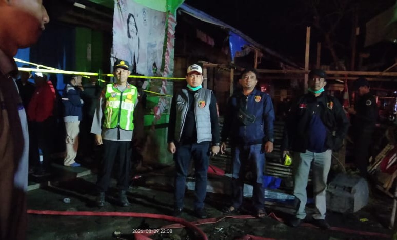 Polda Jateng Selidiki Penyebab Kebakaran Pasar Belik, 620 Kios dan Lapak Terdampak