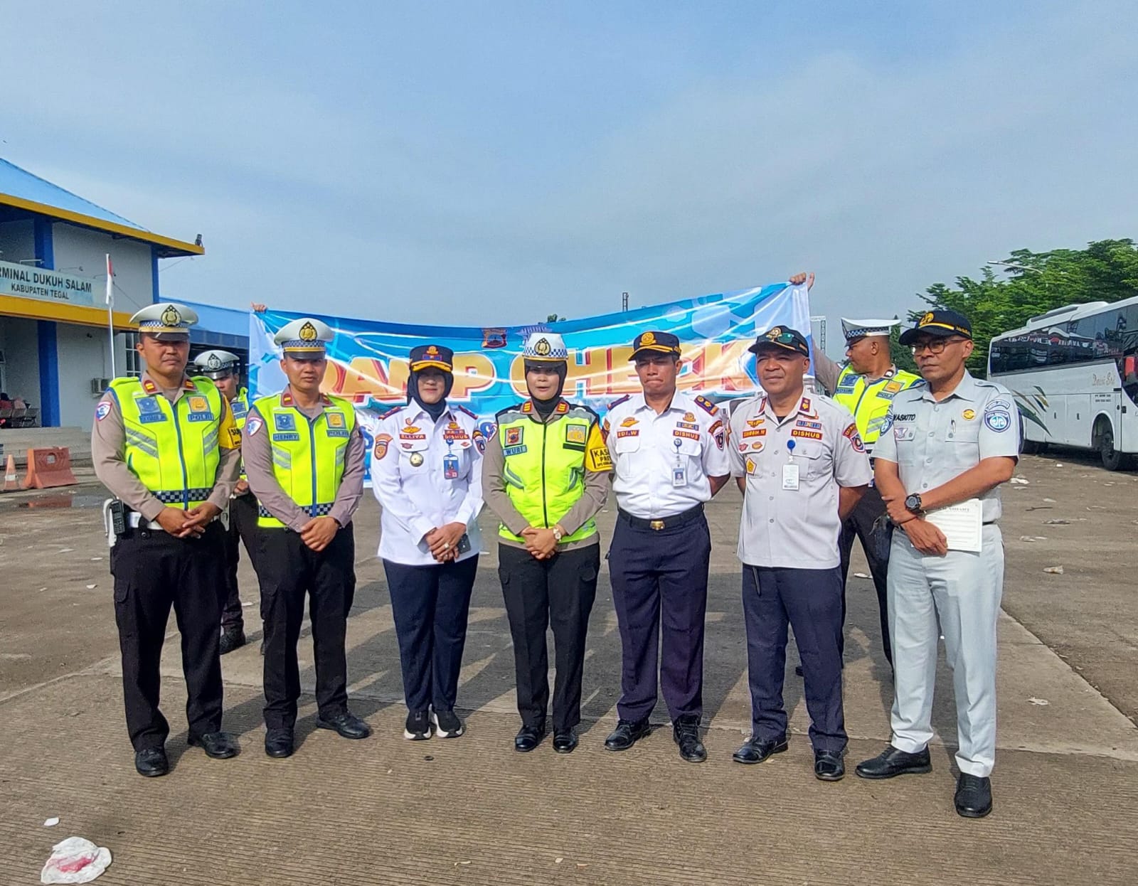 Gandeng Dishub, Satlantas Polres Tegal Gelar Rampcheck