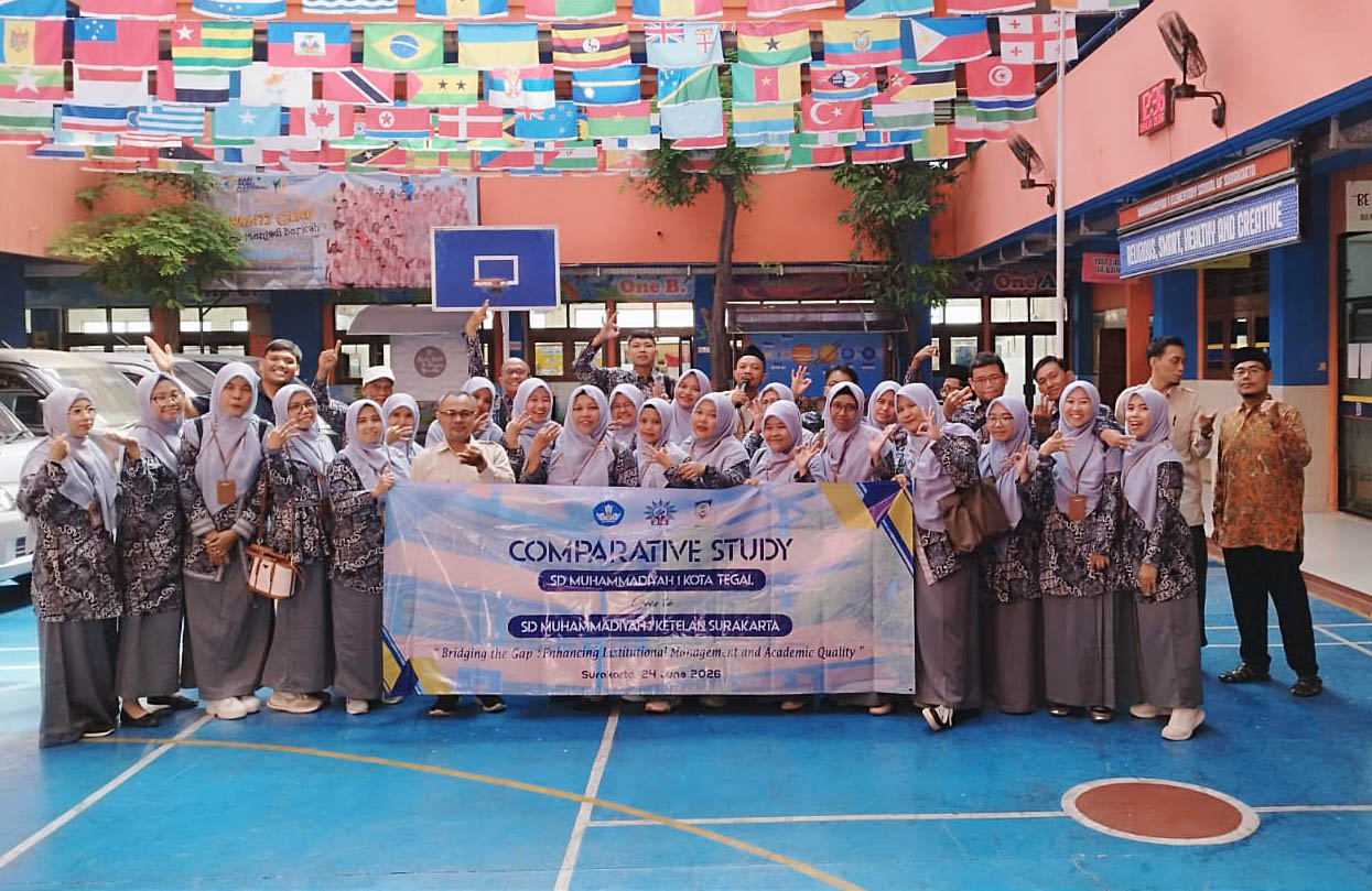 SD Mutu Kota Tegal Studi Tiru ke SD Muhammadiyah 1 Ketelan Surakarta