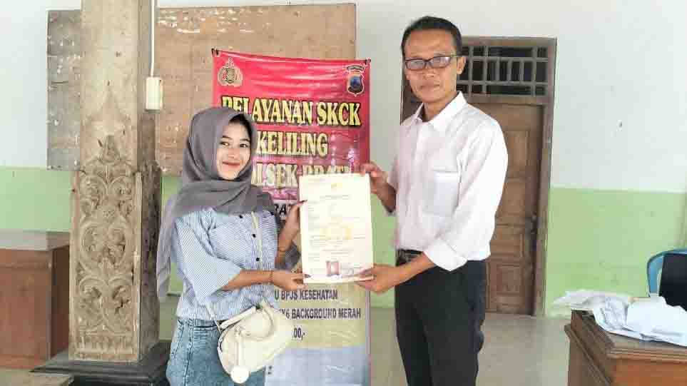 Jemput Bola, Polsek Brati Grobogan Luncurkan Layanan Pembuatan SKCK Keliling