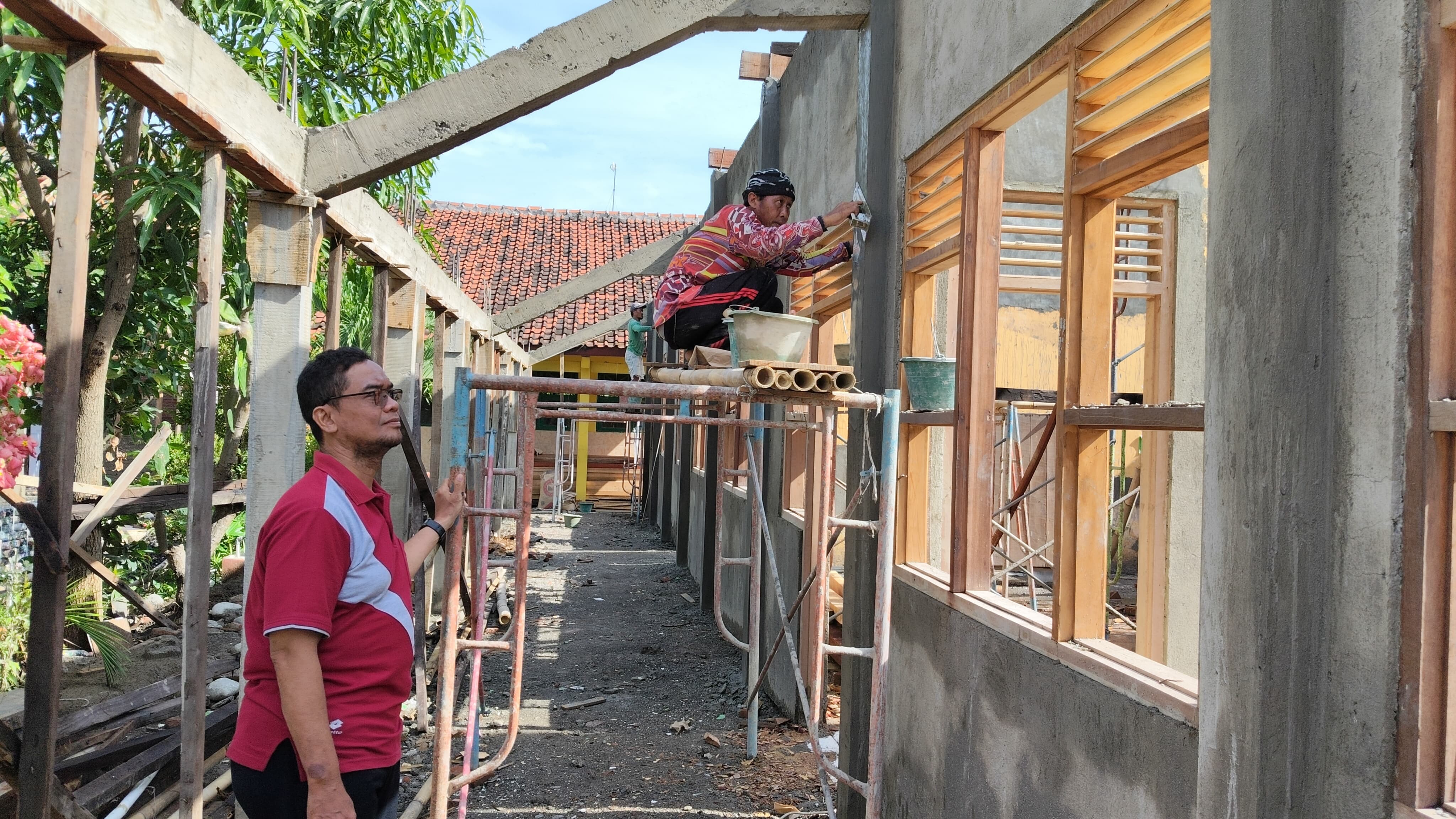 ‎2 Kali Ambruk, SDN Pengarasan 2 Kabupaten Tegal Dibangun