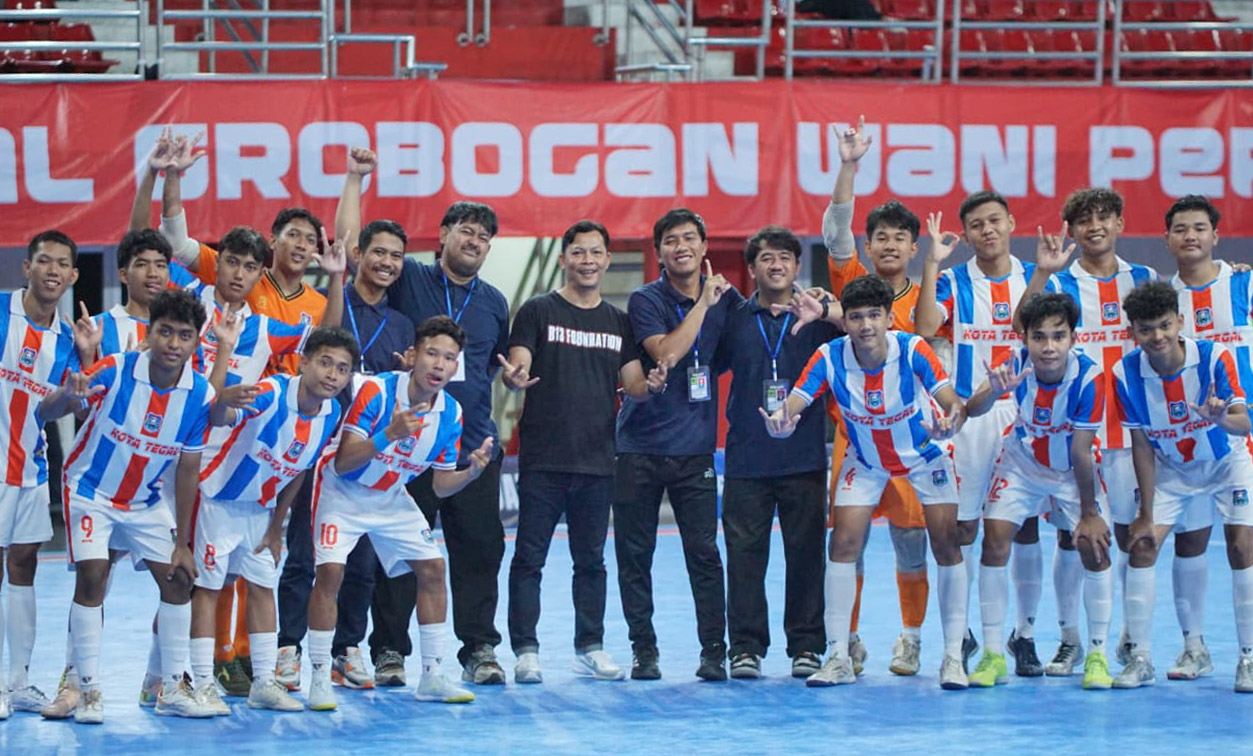 Tim Futsal Kota Tegal Tembus Porprov 2026 ‎