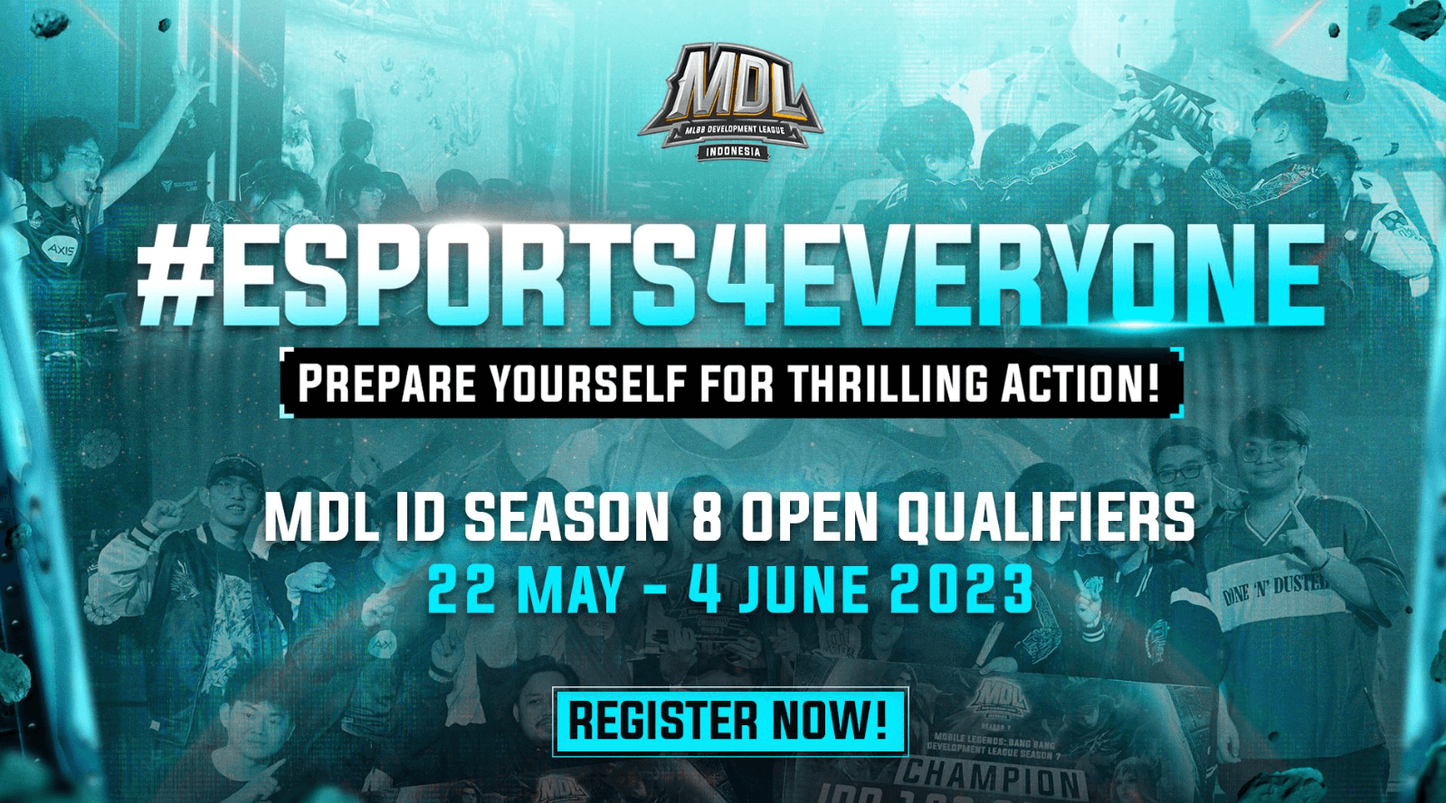 MDL ID Season 8 Mengadakan Open Qualifier Untuk Tim di Seluruh Indonesia! Ini Link Pendaftarannya