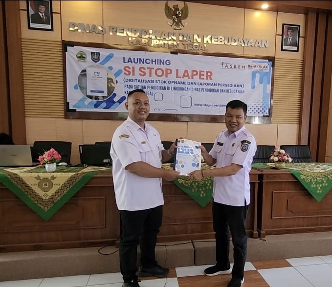Dinas Dikbud Kabupaten Tegal Luncurkan Aplikasi Si Stop Laper