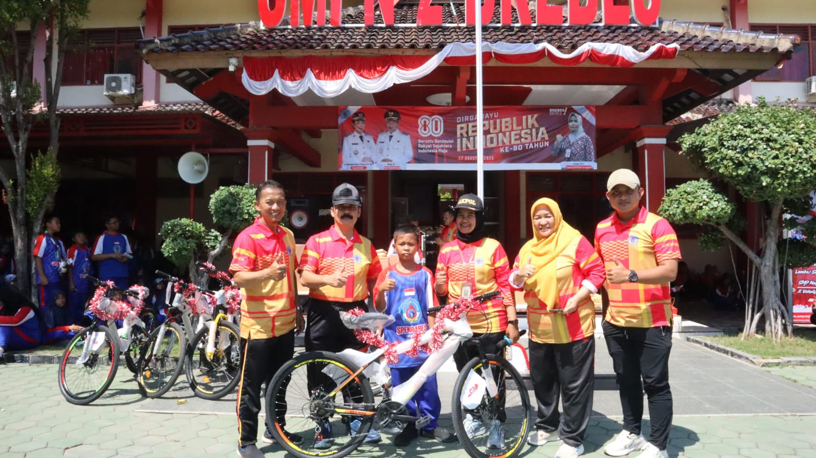 Peringati HUT RI, SMPN 2 Brebes Siapkan 9 Unit Sepeda dan Hadiah Lainnya untuk Kegiatan Lomba