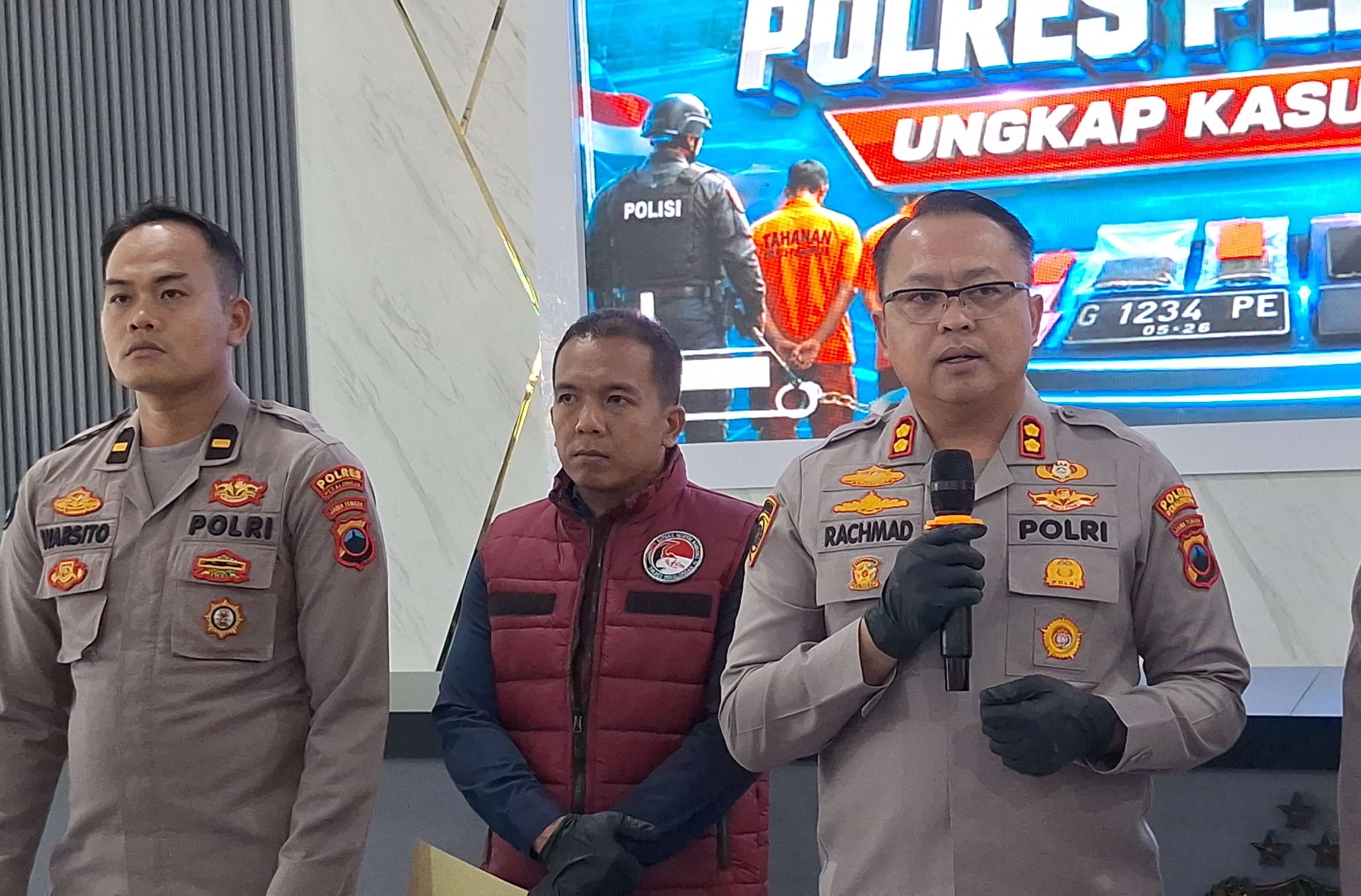 Polres Pekalongan Periksa Tujuh Saksi dan Amankan Sebilah Pisau