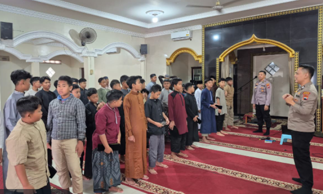 'Blusukan' ke Ponpes, Polres Boyolali Tekankan Anti-Bullying ke Santri
