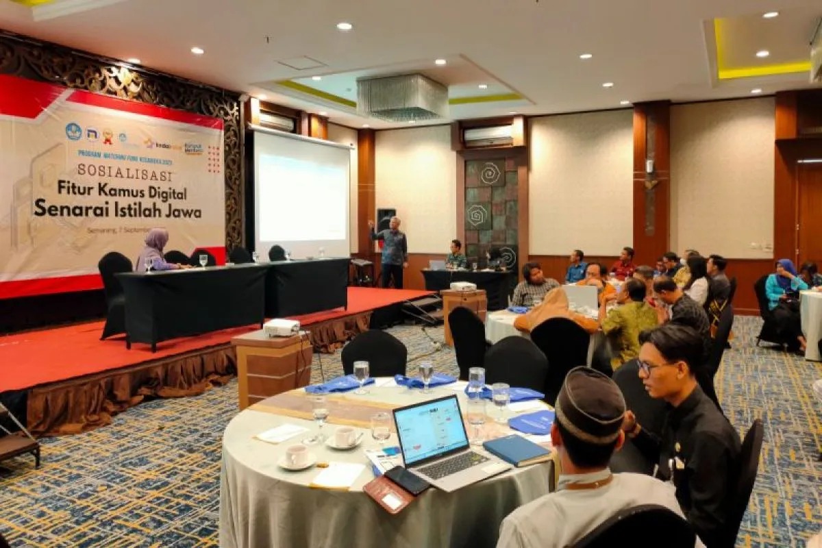 Balai Bahasa Provinsi Jateng Sosialisasi Kamus Digital Senarai Istilah Jawa 