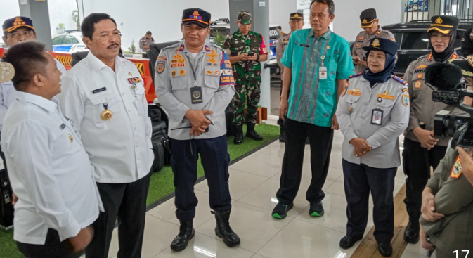 Pj. Gubernur Jateng Tinjau Terminal Tingkir Tipe A Salatiga, Nana Sudjana: Cukup Kondusif