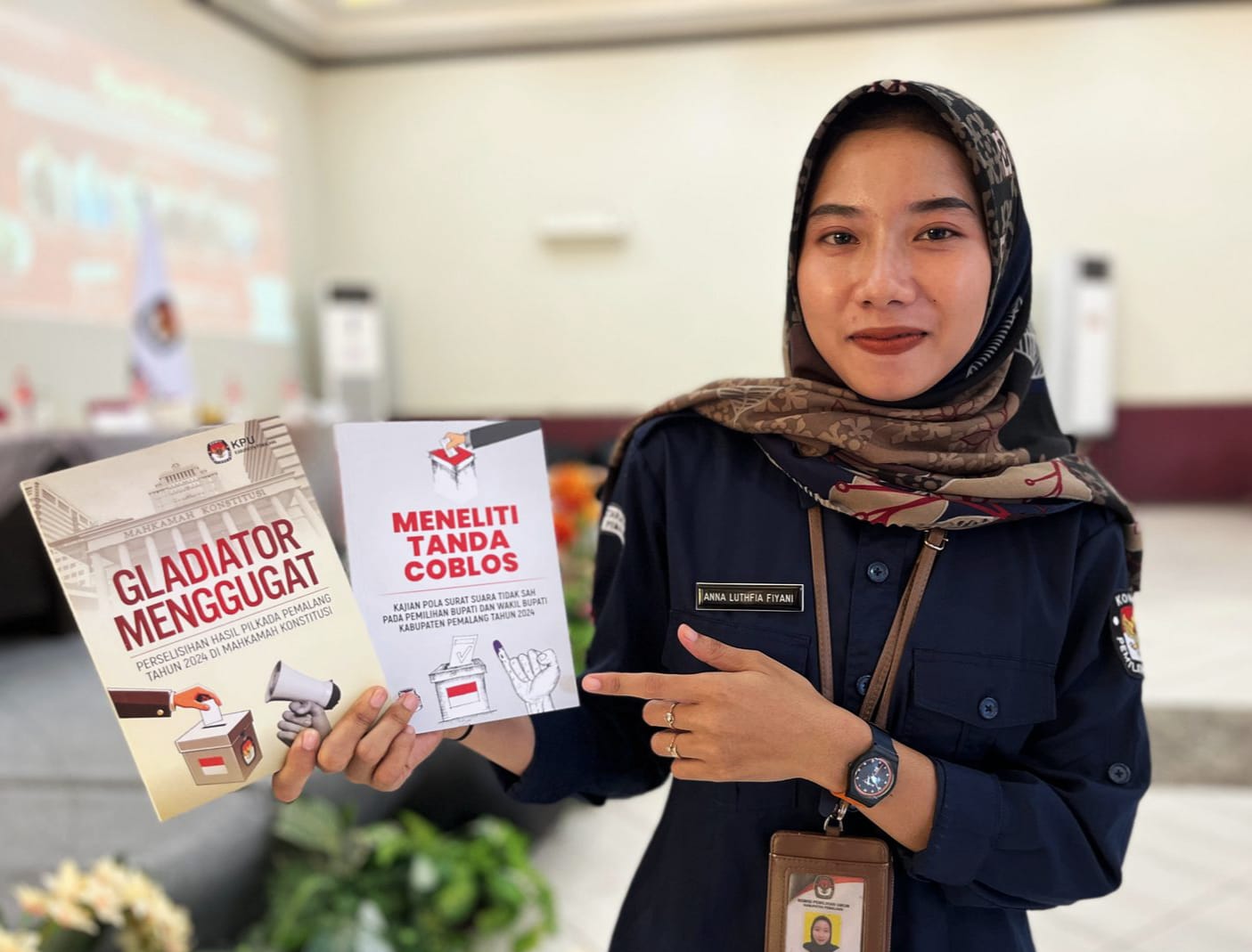 KPU Kabupaten Pemalang Luncurkan 2 Buku Hasil Pilkada 2024