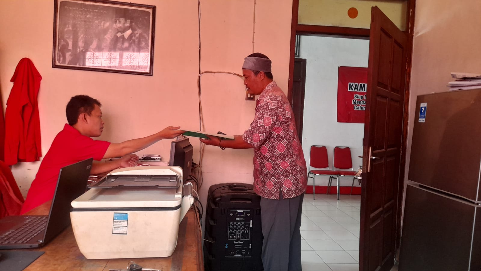 Silaturahmi Kapolres Tegal, Paslon 1 Tidak Dapat Undangan 