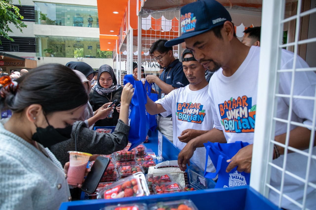 Gelar Bazaar UMKM BRILian, Perluas Jaringan Klaster Mitra Bery