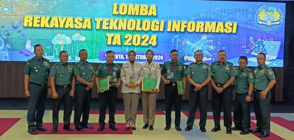 TNI Angkatan Darat Gelar Lomba Rekayasa Teknologi Informasi TA 2024