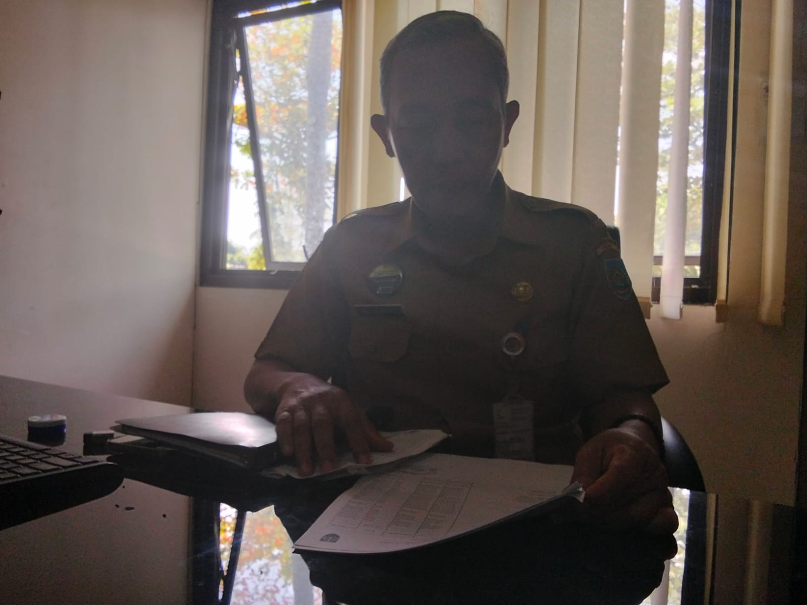 Dinas Dikbud Kabupaten Tegal Kawal Paket Pengerjaan Rehab SMP  ‎