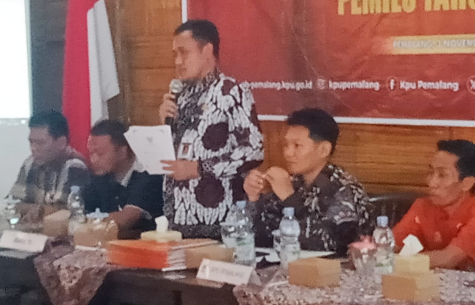 Bupati Pemalang Mansur Hidayat Ingatkan KPU dan Bawaslu Bersiap Hadapi Pemilu 