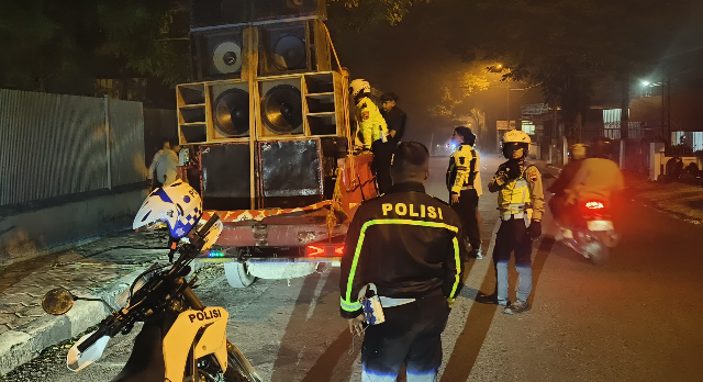 Nekat Digunakan untuk Takbir Keliling, 6 Truk Sound Horek Ditertiban Polres Salatiga
