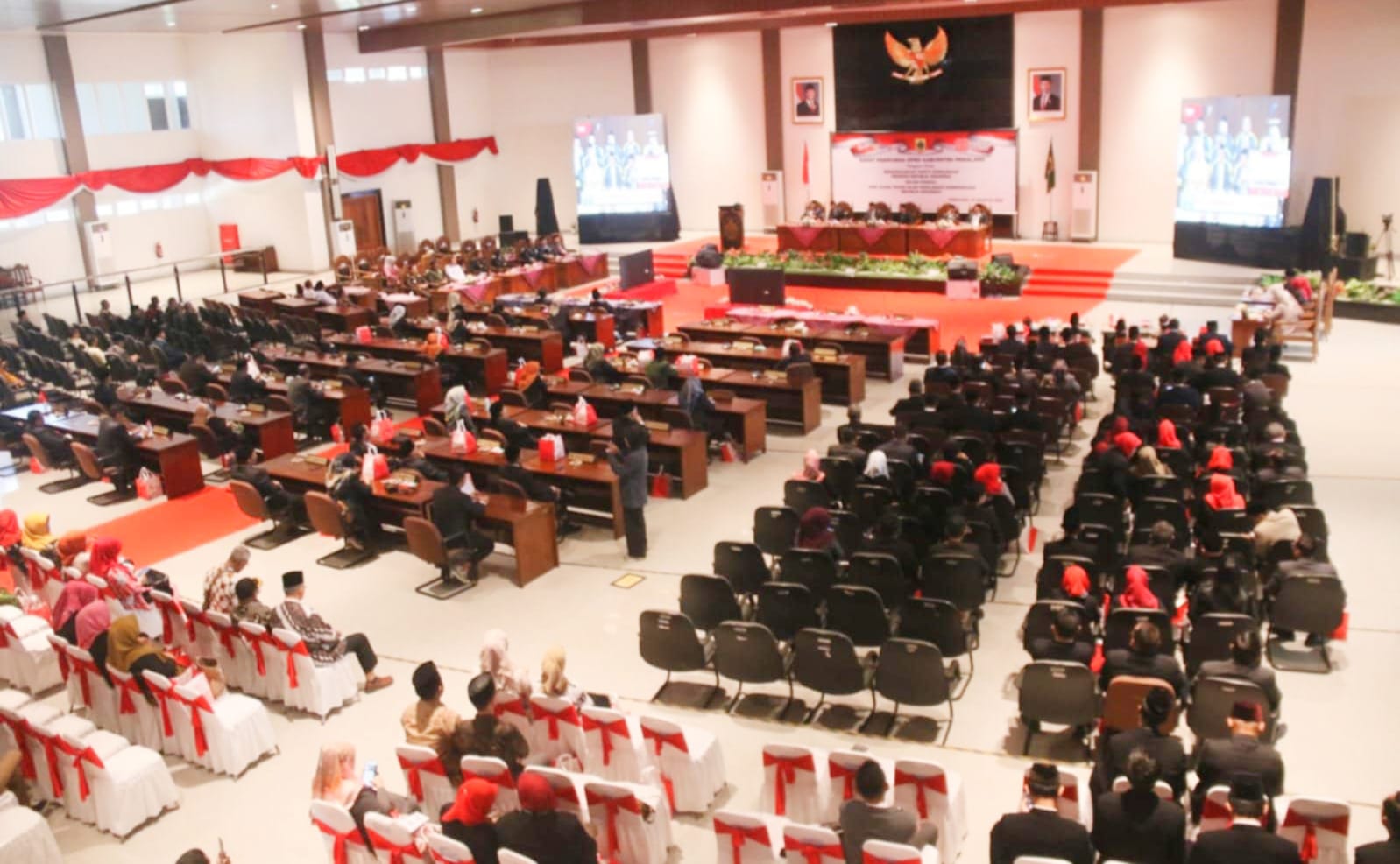 DPRD Gelar Rapat Paripurna Mendengarkan Pidato Presiden