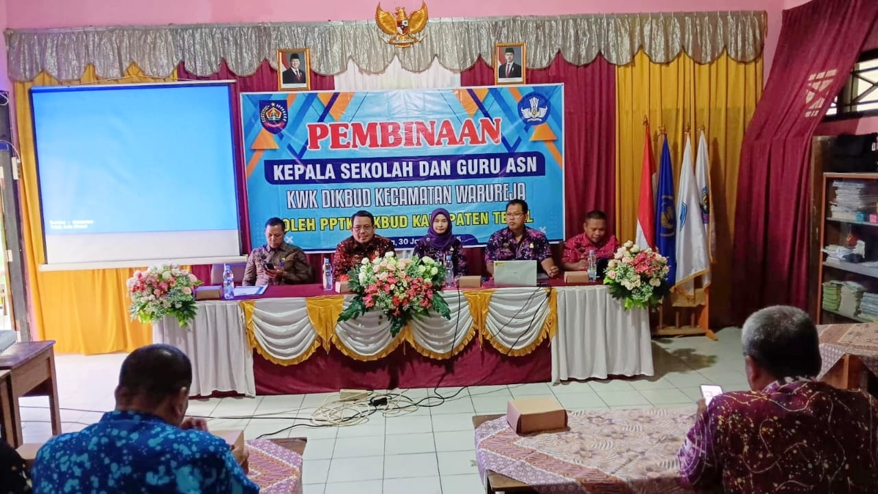 Dinas Dikbud Kabupaten Tegal Gencarkan Pembinaan Pengelolaan Kinerja Guru