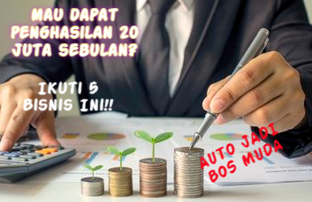 Auto Jadi Bos Muda, 5 Ide Bisnis Sampingan yang Bisa Hasilkan Rp20 Juta Sebulan, Generasi Milenial Wajib Coba!