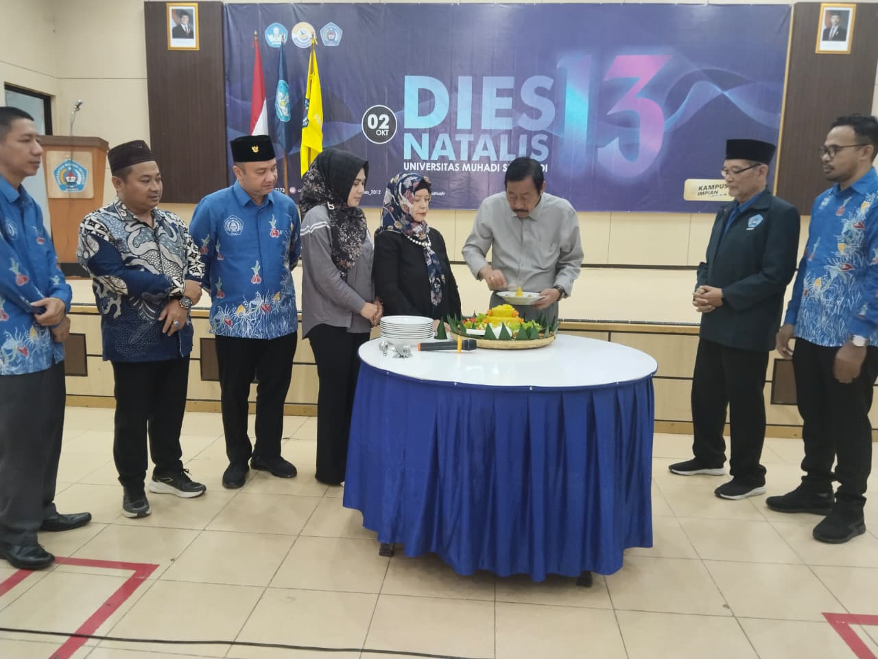Dies Natalis ke-13 UMUS Brebes Gigelar Sederhana dan Penuh Khidmat