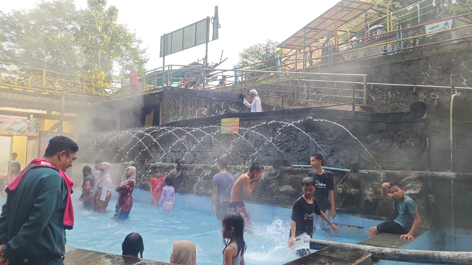 Areal Pancuran 5 Guci Tegal Sudah Dibuka untuk Umum 