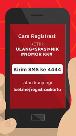 Cara Daftar Kartu SIM Telkomsel Baru melalui SMS