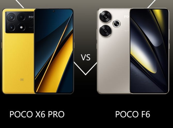 Poco X6 Pro vs Poco F6, Mana yang Cocok untuk Game?
