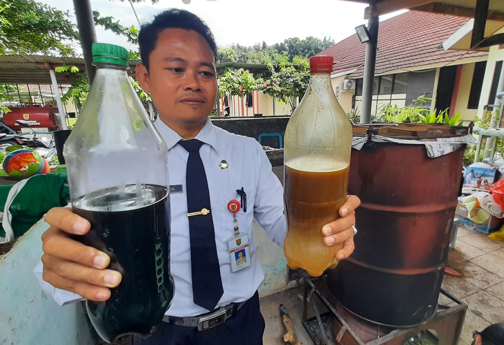 Dukung Progam Pengelolaan Sampah Kota Semarang, Warga Gunungpati Ubah Sampah Plastik Jadi BBM