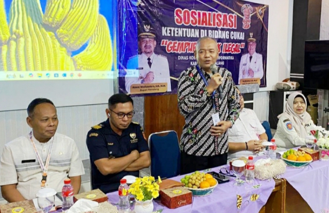 Sosialisasi Gempur Rokok Ilegal 
