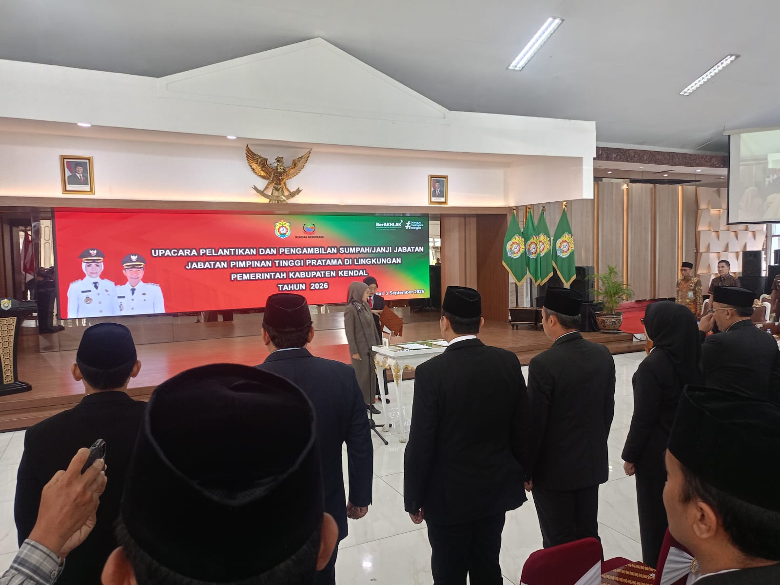 Bupati Kendal Tika Rotasi 17 Kepala OPD, Ini Daftarnya