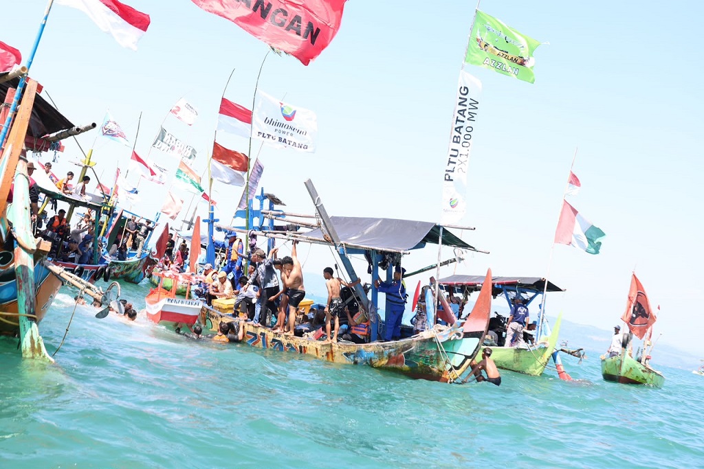Sedekah Laut Roban Barat, Simbol Harmoni Nelayan - BPI di Batang