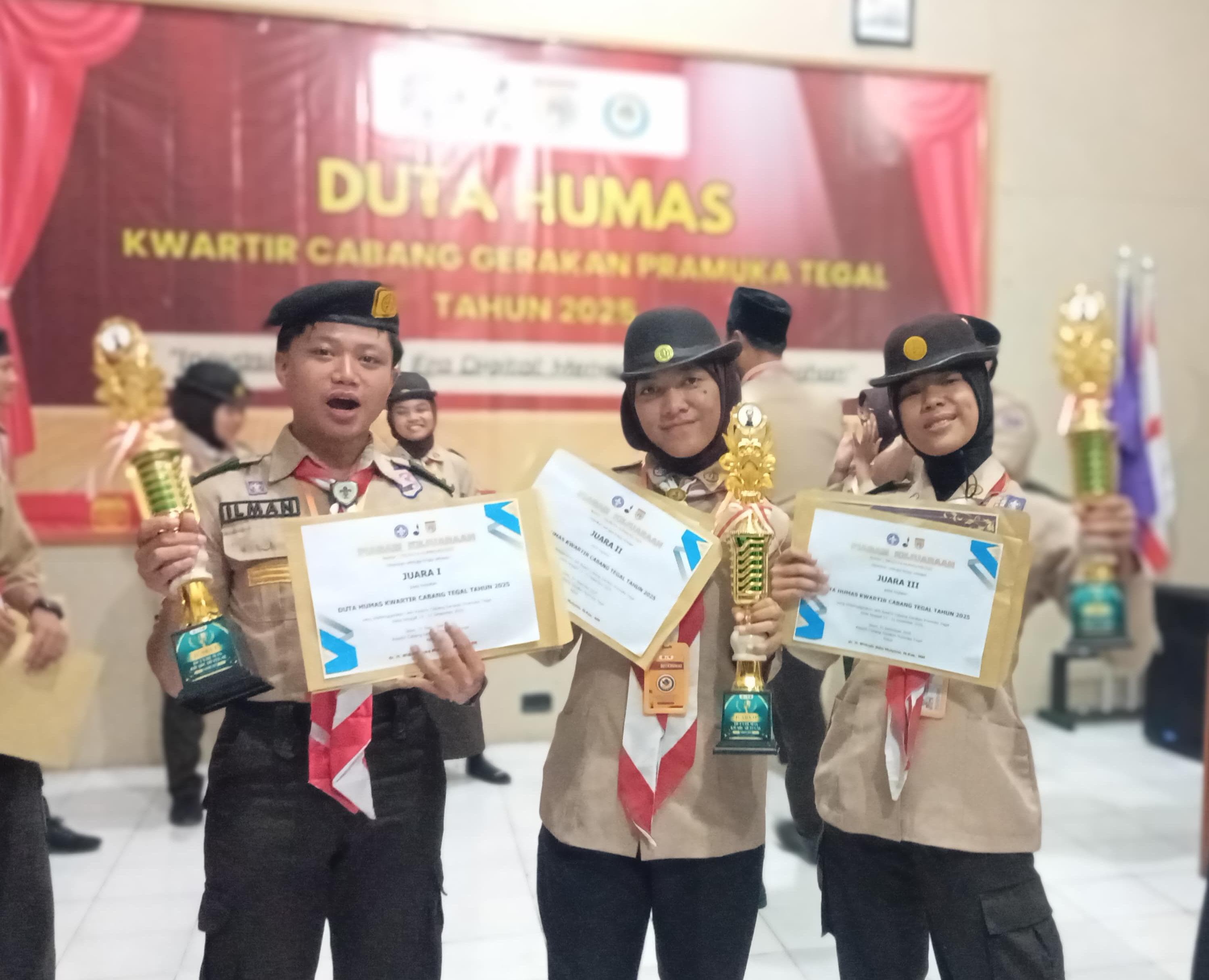 Dari Api Unggun ke Layar Digital, Duta Humas Kwarcab Jadi Wajah Baru Pramuka Tegal