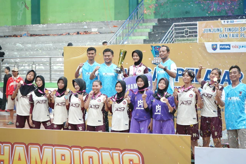 Bupati Tegal Bidik Bibit Juara dari Liga Futsal Pelajar