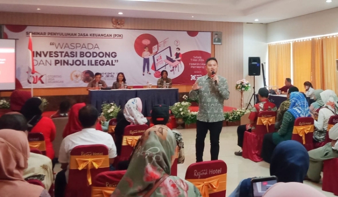 Warga  Kabupaten Pemalang Ikuti Seminar Penyuluhan Jasa Keuangan 