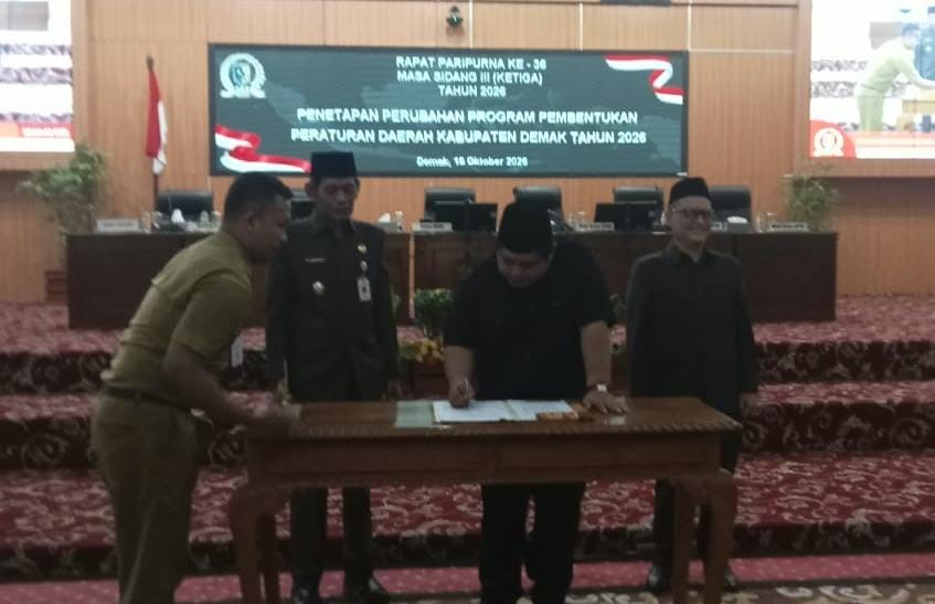 Enam Raperda Jadi Prioritas Demak pada 2027, RTRW hingga APBD Masuk Agenda