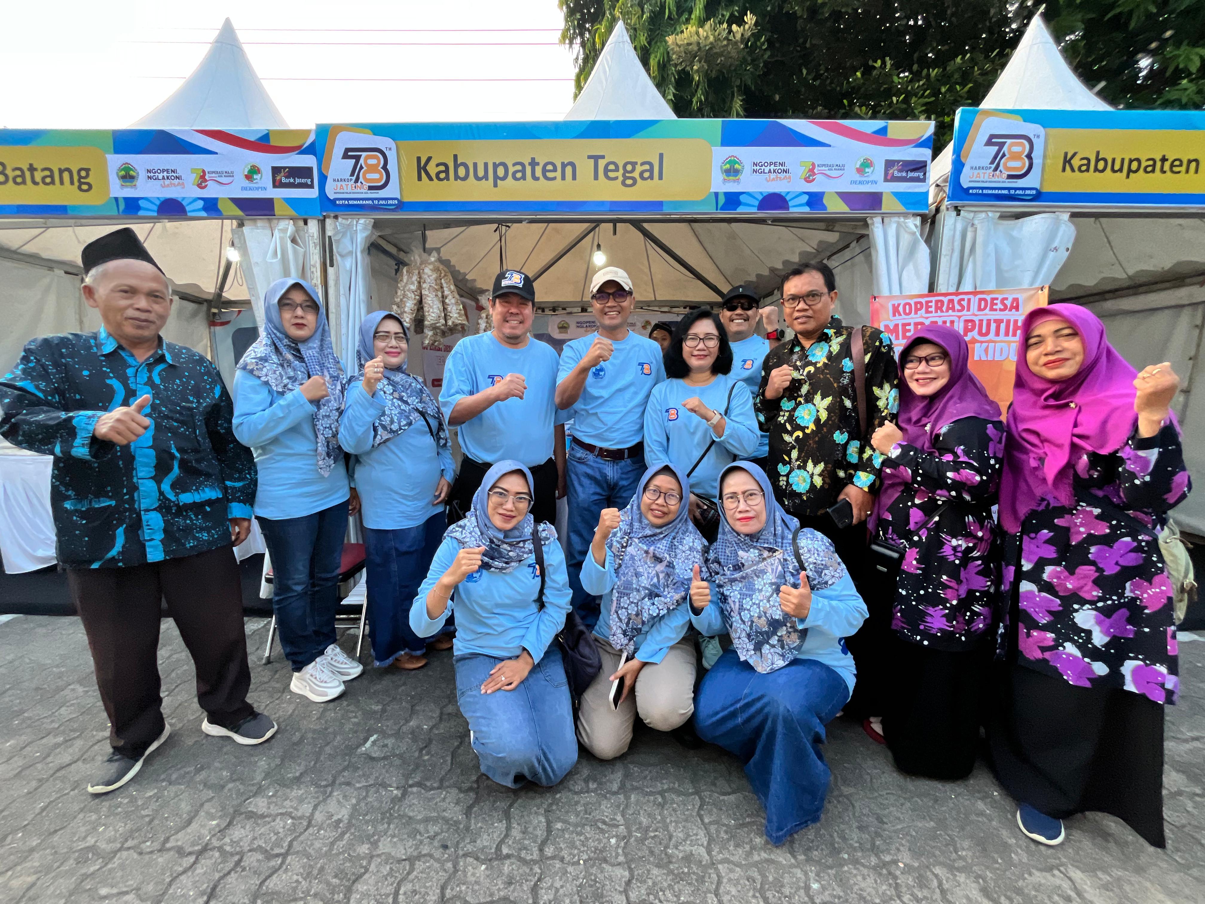 Ambil Bagian Pameran KDMP Peringatan Hari Koperasi Provinsi Jawa Tengah