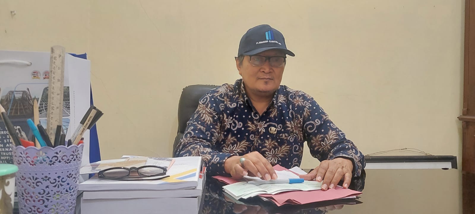 Jalan Tuwel-Guci Kabupaten Tegal Mulai Diperbaiki