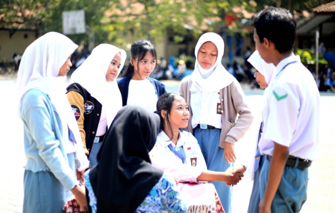 Cakep! SMK Negeri 2 Kota Tegal Pentaskan Drama Cegah Perundungan