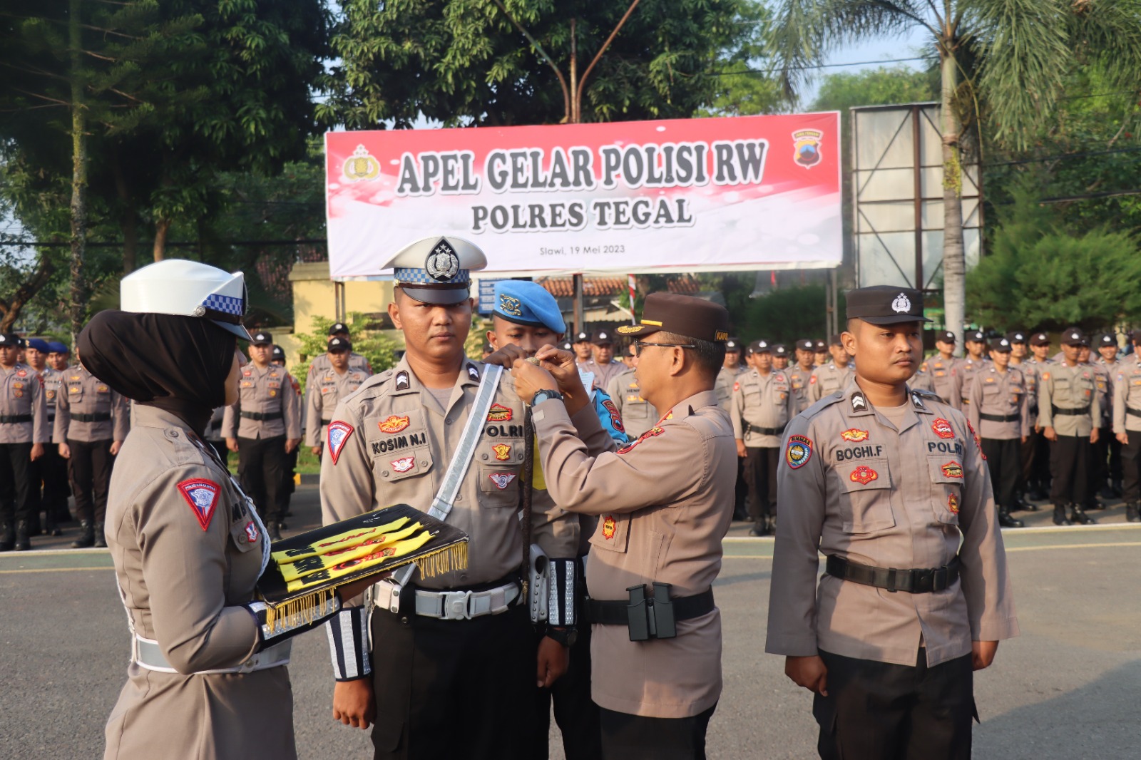 Antisipasi Tahun Politik, Polres Tegal Bentuk Polisi RW 