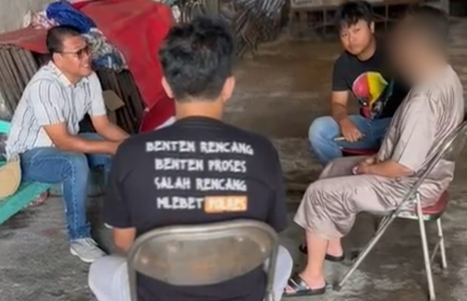 Dilaporkan Istri Sendiri, Suami di Blotongan Salatiga Ditangkap di Rumahnya Usai Perdaya Anak Tiri