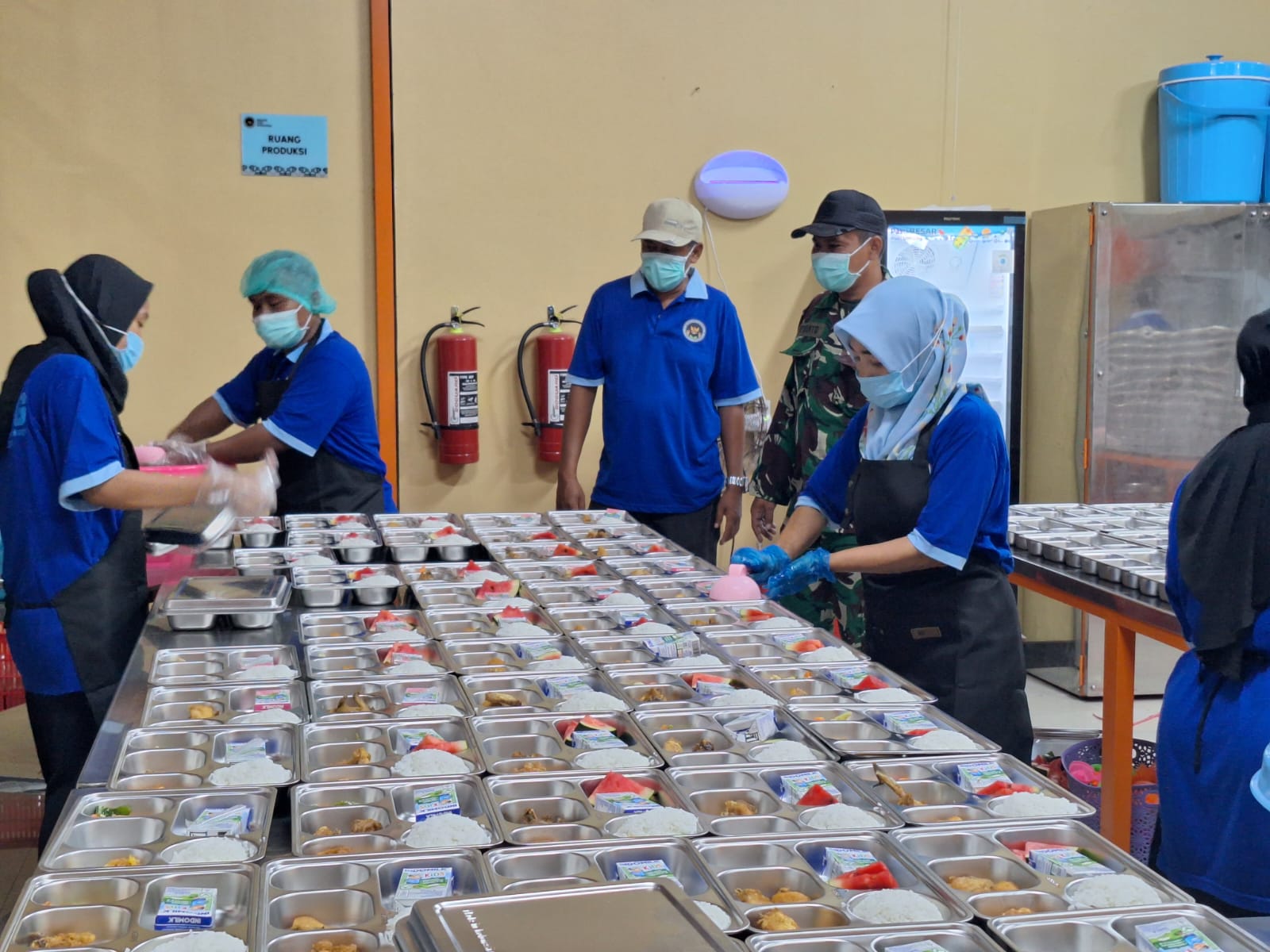 Perdana, Dapur MBG Margadana Kota Tegal Distribusikan 1181 Porsi Makan Bergizi