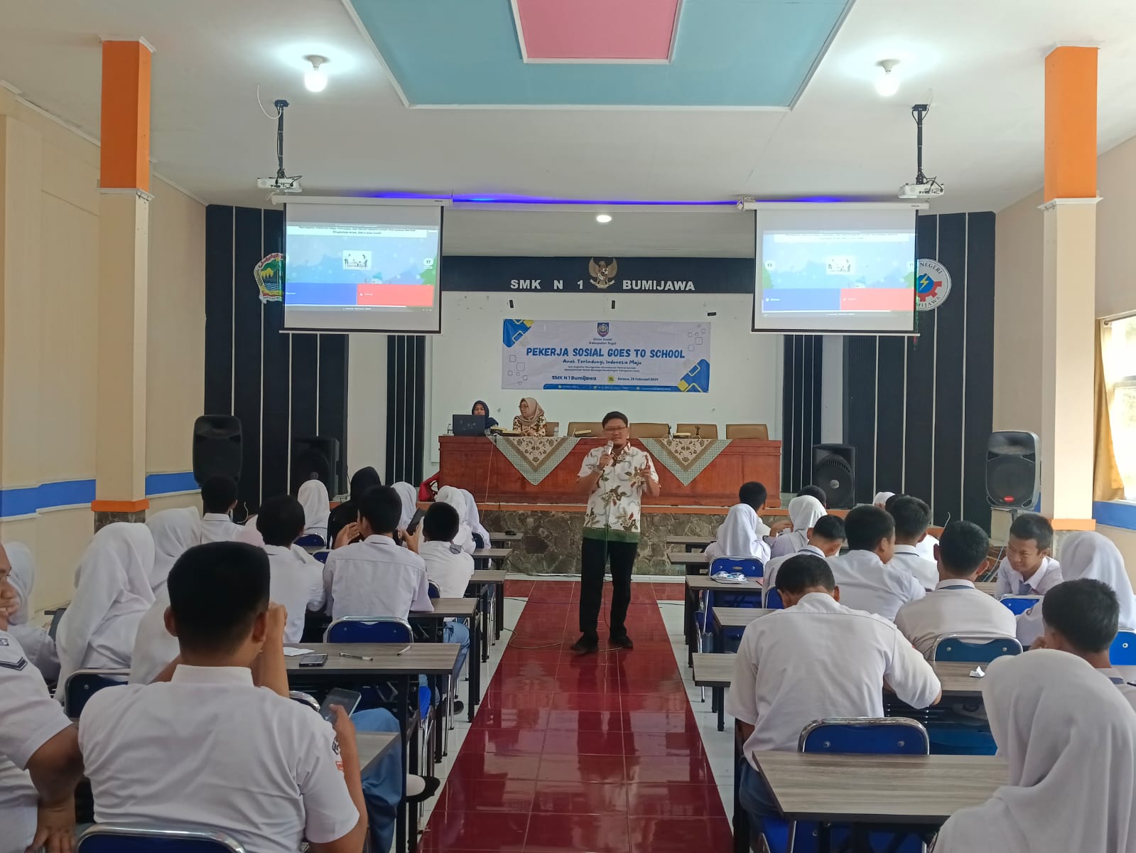 Dinsos Kabupaten Tegal Adakan Program Peksos Goes to Scholl