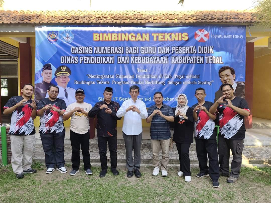 Dinas Dikbud Kabupaten Tegal Adakan Bimtek  Gasing Numerasi