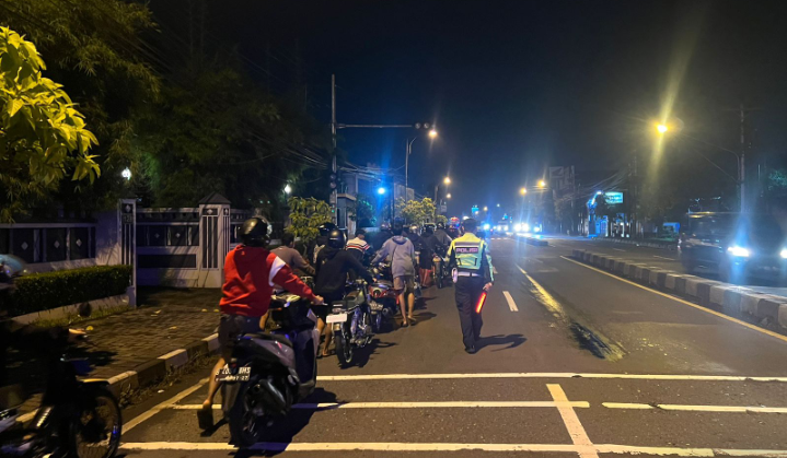 Tuntun Kendaraan Hingga Mako Lantas, 89 Biker Diamankan Polres Semarang karena Buntut Balapan Liar