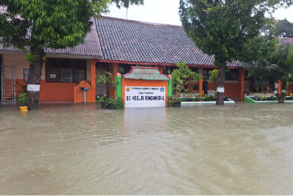 26 Sekolah Tergenang Banjir, KaDisdik Grobogan: Hanya Terdampak Parah yang Diliburkan