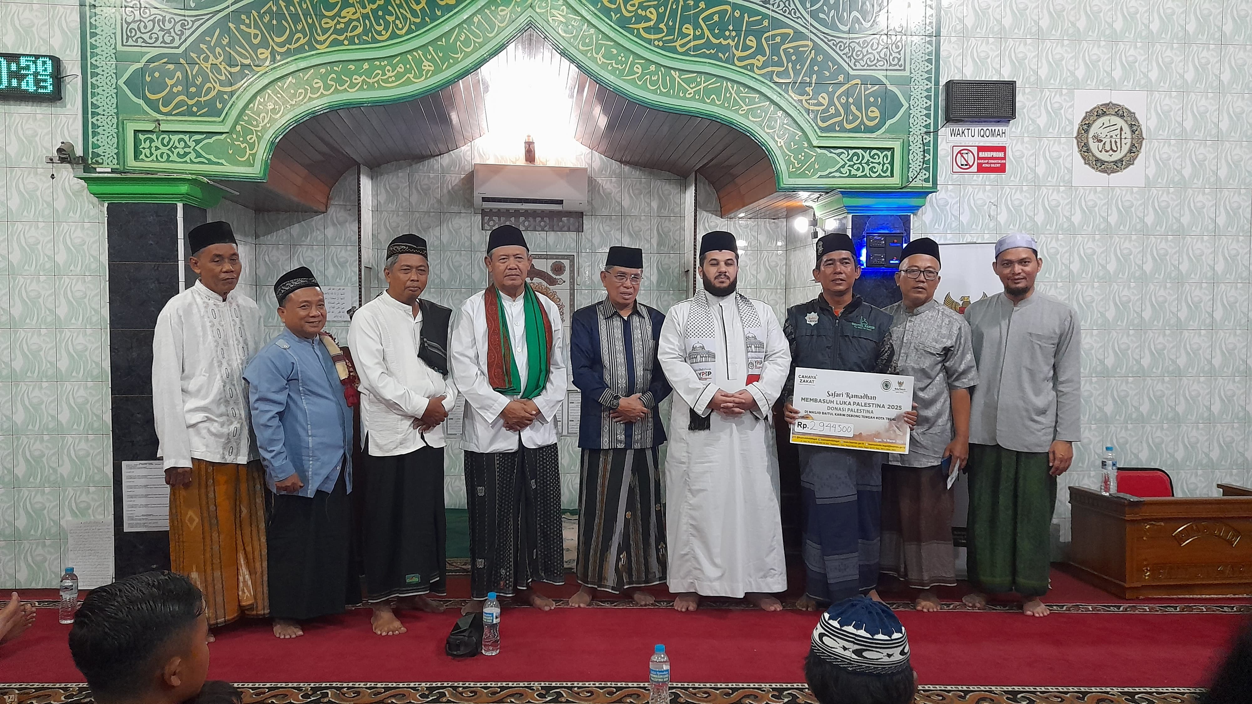 Basuh Luka Palestina, Syekh Ahmad Husein Safari Ramadhan di Kota Tegal