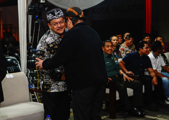 Nguri-uri Budaya Jawa, Robby Terimakasih ke Ketua DPRD Salatiga