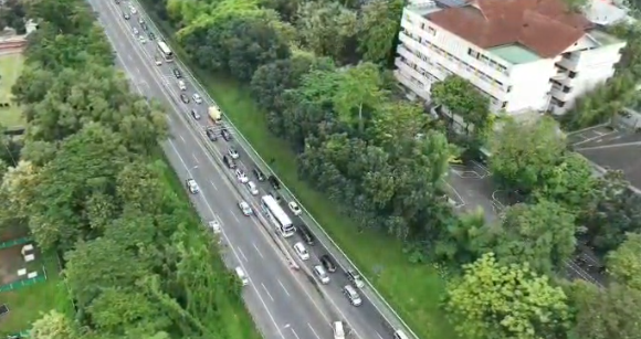 Penyesuaian Rekayasa Lalin, One Way Lokal Semarang Seksi A,B,C Hingga GT Kalikangkung